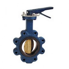 Nibco N200246 Cast Iron, Electroplated Disc Butterfly Valve
