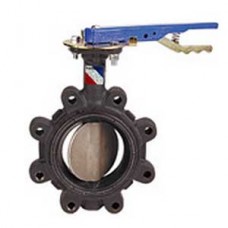 Nibco 200PSI,LD-2122 Ductile Iron, Lug Type Stainless Steel Butterfly Valve