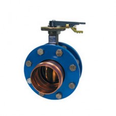 Nibco 250PSI PFD-3022 Ductile Iron, Press X Press Female Ends Butterfly Valve