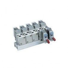 SMC VF Series 5 Port Pilot Operated Solenoid Valve