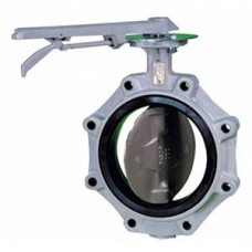 Tomoe-704G Rubber Lined Lugged Butterfly Valve