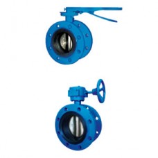 TOZEN BFV-D double flanged type butterfly valve 