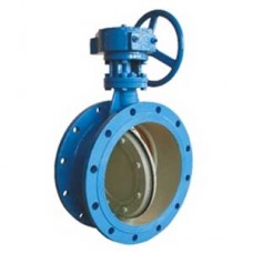 TTV Double Flanged Eccentric Butterfly Valve