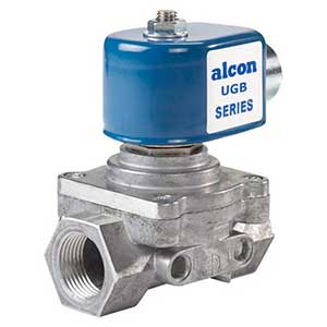 Alcon UGB Series 2 Way Gas and Fuel Solenoid Valve