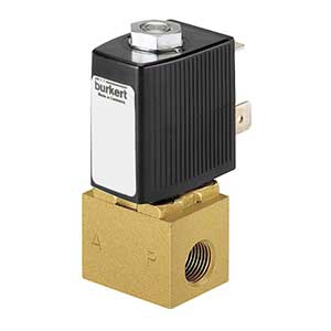 Burkert 6012 Direct-acting 3/2-way Miniature valve