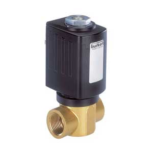 Burkert 6027 Direct-acting 2/2-way plunger valve