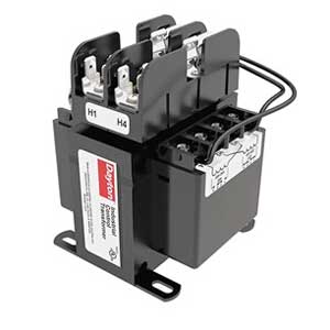 Dayton Control Transformer, 100VA VA Rating, 208/240/480VAC Input Voltage, 120VAC Output Voltage,#31EJ49