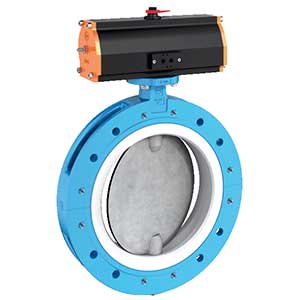 Ebro-T212-A Double Flanged Type Butterfly Valve