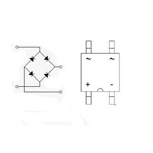 Fairchild MDB10SV Bridge Rectifier