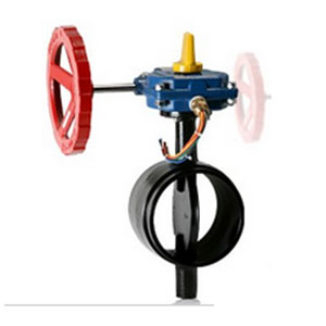 Fivalco Fireriser HPG Grooved Butterfly Valve 300PSI