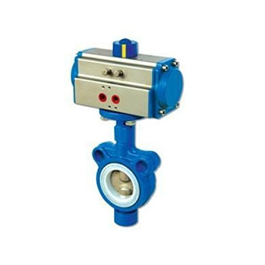 Geko Small Pricision Pneumatic Butterfly Valve
