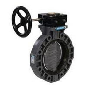 Item 20583 3" Hayward BY Series Butterfly Valve with FKM Liner 