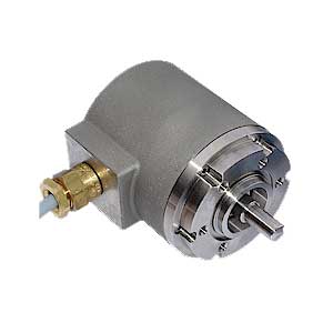 Hohner Series CMDXE stainless steel absolute shaft encoder