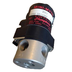 Humphrey 31E1 3-Way MiniMyte Solenoid Valve