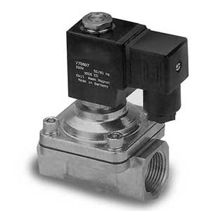 Ingersoll Rand MaxAir Series 2-Way, Brass Direct Acting Solenoid Valve