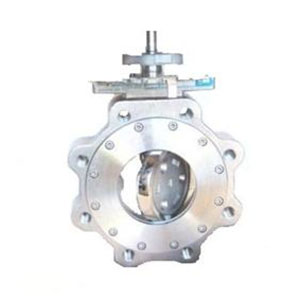 Jamesbury 4" Stainless Steel Lug HP Butterfly Valve