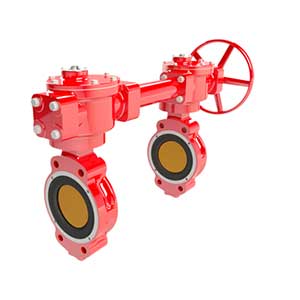 Nakakita Interlocked Butterfly Valve