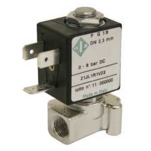 ODE 21JL Series 2-Way Direct Acting Solenoid Valve