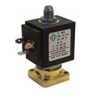 ODE 31A Series 3-Way Direct Acting Solenoid Valve