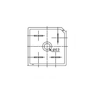 Onsemi DBD250G 25.0A Single-Phase Bridge Rectifier