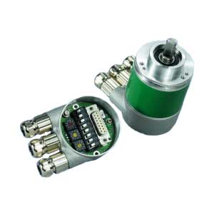 POSITAL IXARC MCD-AV004-0012-3A70-2AW Analog Voltage Absolute Rotary Encoder