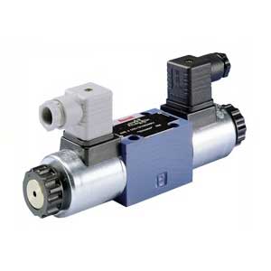 Rexroth WE10 Directional spool valve, direct operated with solenoid actuation
