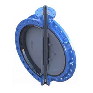 TTV PTFE Double Eccentric Flanged Type High Performance Butterfly Valve