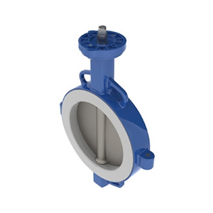 TTV PTFE Seated Wafer Type High Performance Butterfly Valve