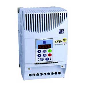 WEG CFW08 Variable Frequency Drive, 1/4-20HP